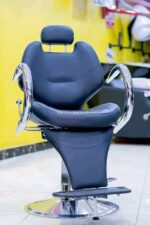 CHROME BARBER  CHAIR
