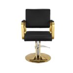 Salon rose gold barber chair - Image 3